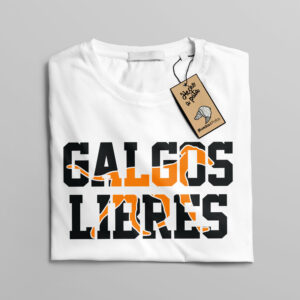 Camiseta “Galgos Libres” galgo