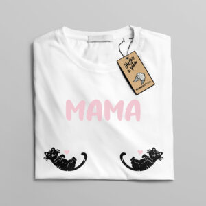 Camiseta gatuna “Mama”