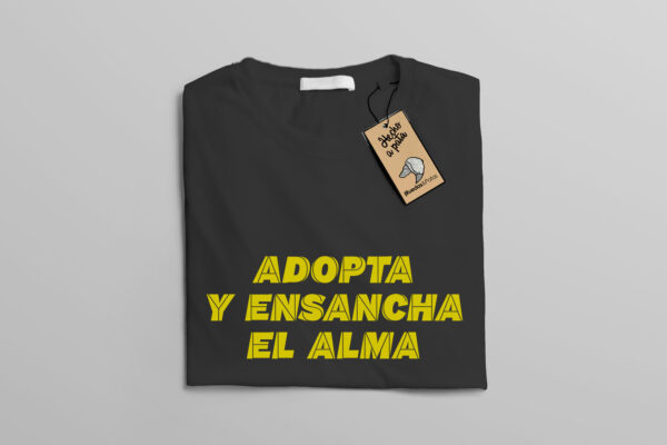 camiseta ensancha