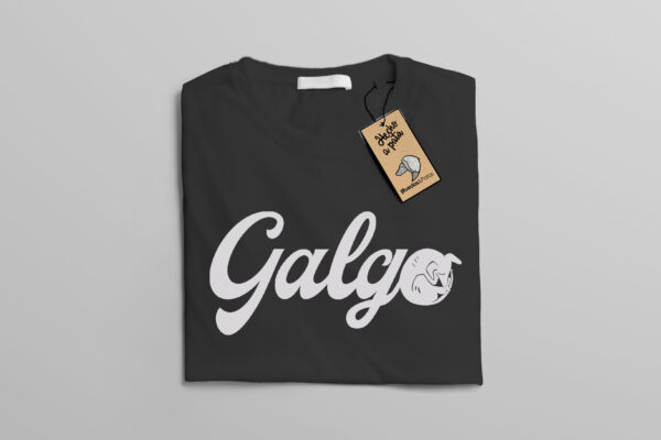 camiseta galgo_negra