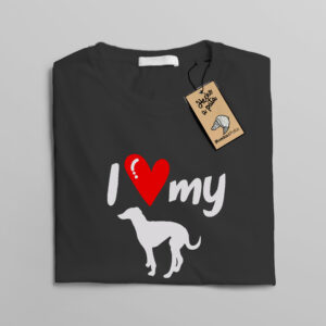 Camiseta “I love my galgo”