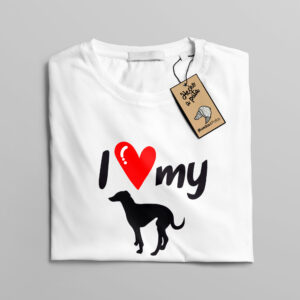 Camiseta “I love my galgo”