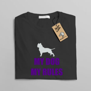 Camiseta “My dog my rules”