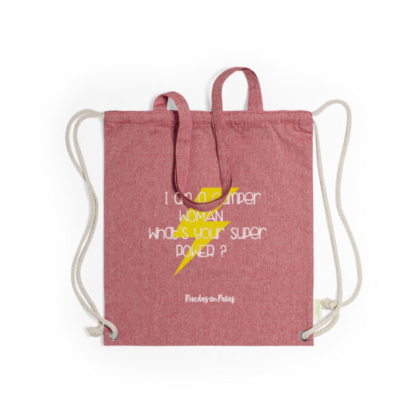 Mochila-Tote «Camper woman» - Imagen 3