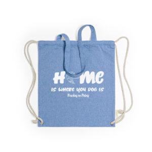 Mochila-tote «Home is where your dog is»