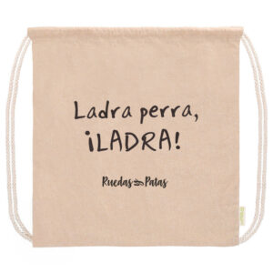 Mochila ecológica Ladra perra ¡ladra!