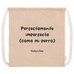 Mochila ecológica Perfectamente imperfecta