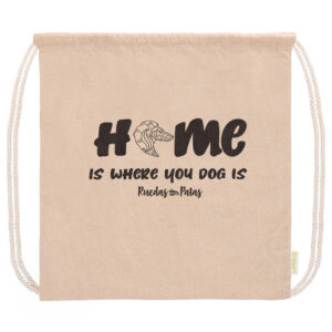 Mochila ecológica Home is where your dog is