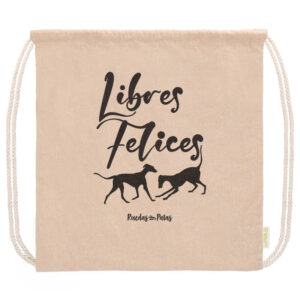 Mochila ecológica Libres Felices