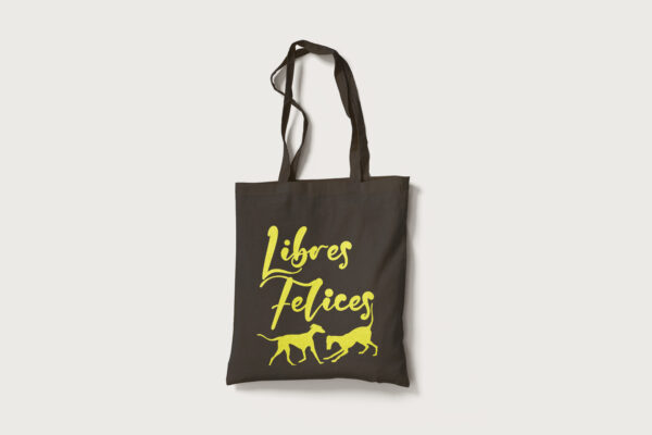 Tote Libres felices negra