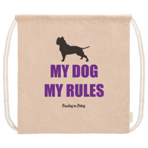 Mochila ecológica My dog my rules