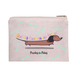 Neceser beige: Dia largo dachshund