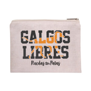 Neceser beige: Galgos Libres