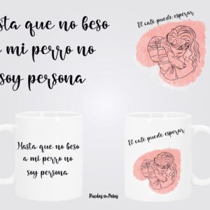 Taza con ilustración personalizada