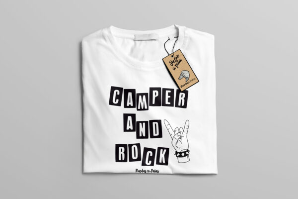 Camiseta camper and rock