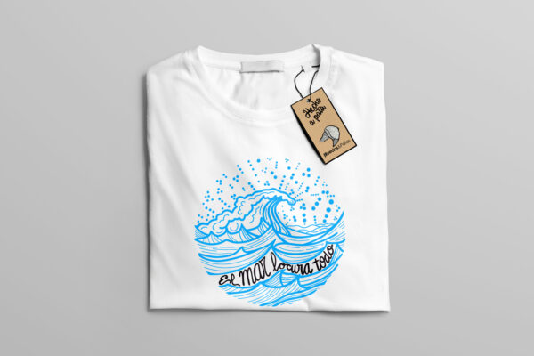 Camiseta el mar locura todo