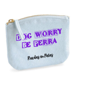 Monedero Dog Worry Be Happy