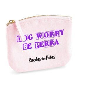 Monedero Dog Worry Be Happy