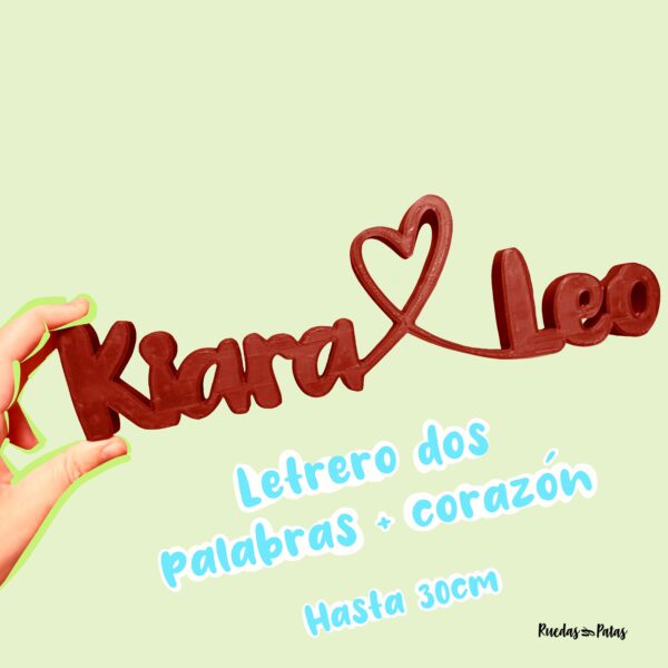 letrero Rojo